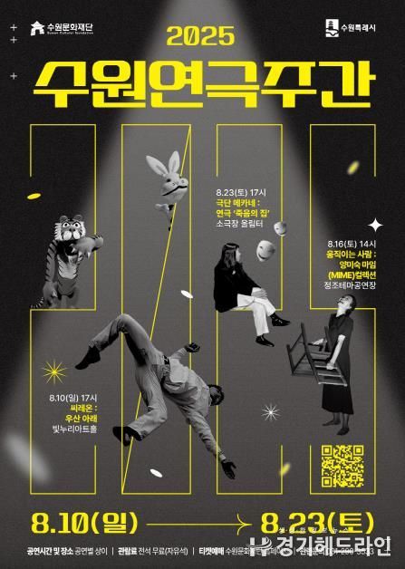 2025 수원연극주간 포스터