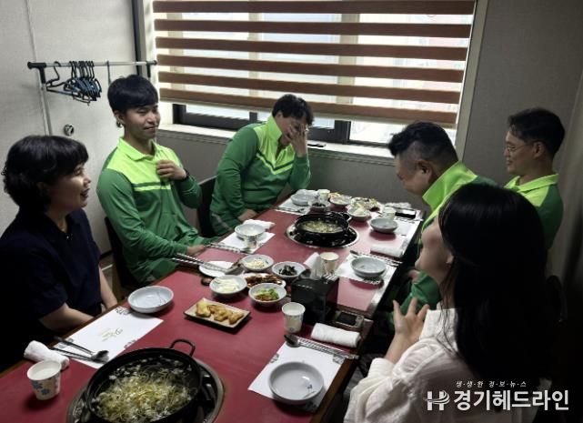 수원특례시 영통구 매탄1동, 신임 동장과 환경관리원 간담회 실시