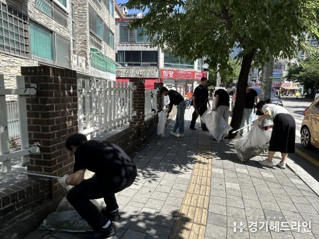 수원특례시 영통구 망포1동, 7월 환경정비의 날 실시
