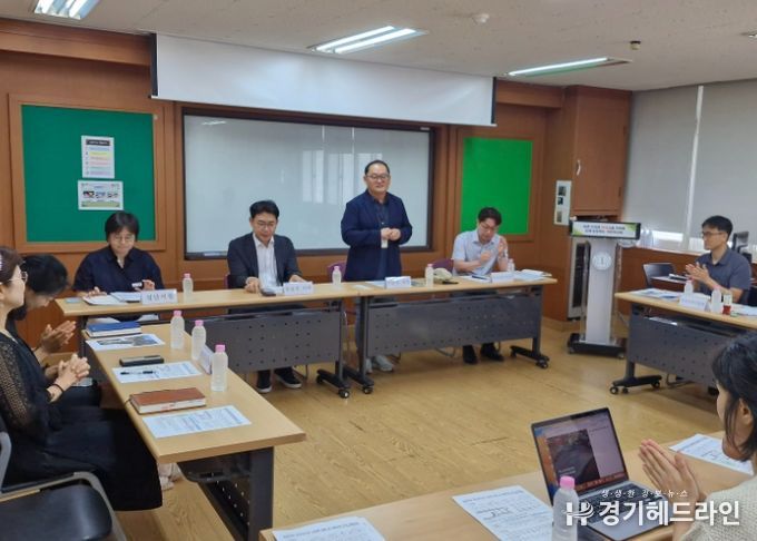 이군수 시의원, 희망대초 공간재구조화 사업 관련 임시통학로 확보 위한 학부모 간담회 개최