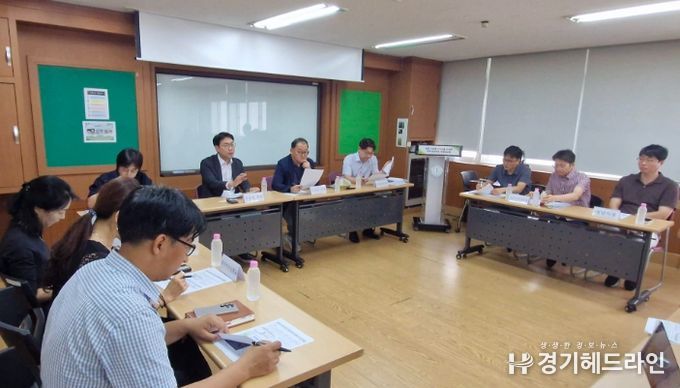 문승호 경기도의원·이군수 성남시의원, 희망대초 임시통학로 확보 간담회 개최
