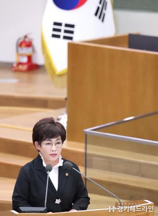 경기도의회 김선희 의원, 제386회 임시회 일문일답 대집행부 질문...경기도농수산진흥원의 경영개선이 시급한 과제