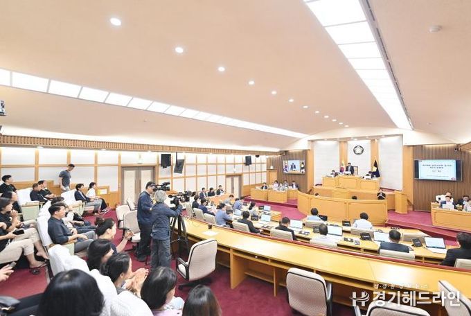 제258회 파주시의회 임시회 폐회제258회 파주시의회 임시회 폐회