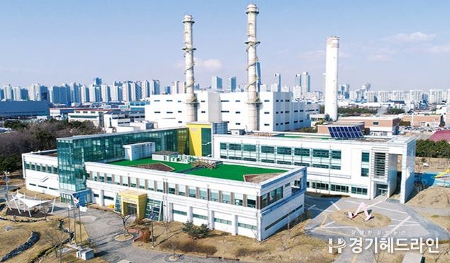 송도2공공하수처리시설 전경