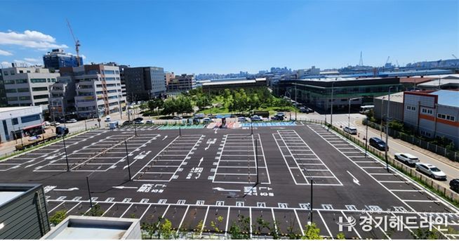 인천시설공단이 운영하는 서구 원창동 소재 ‘원창동 공영주차장’ 전경
