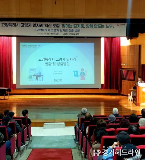 고령자 일자리 혁신 포럼