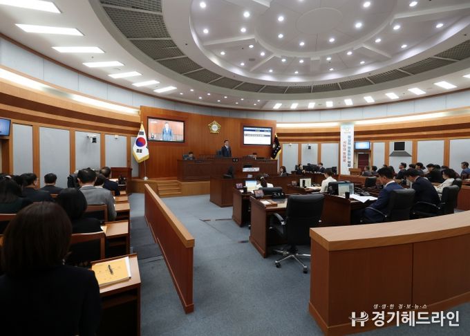 오산시의회, 제297회 임시회 개회