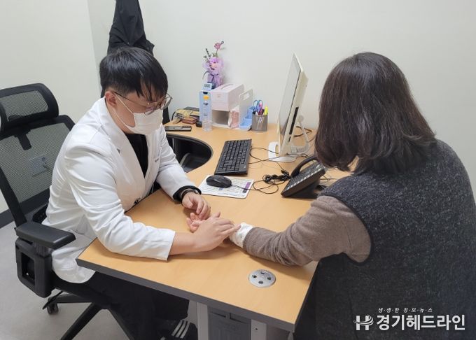 대곶면 보건지소 진료 모습