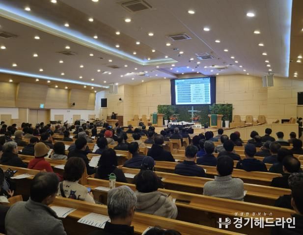 중동역세권(송내동 일원 지역교회) 교육 모습