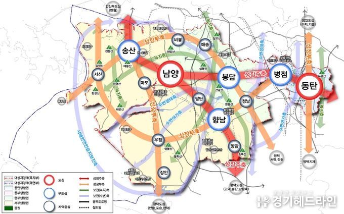 경기도, 2040년 화성 도시기본계획 승인