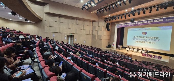 인천광역시교육청 결대로자람학교 종단연구 결과