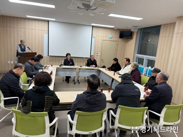 동삭동, 경로당 소통 간담회 개최