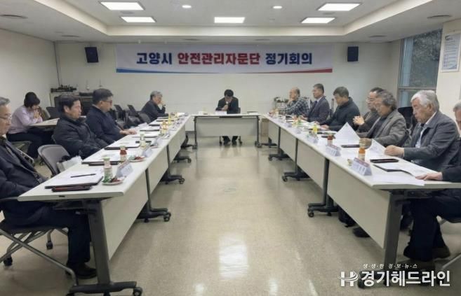 2025년 고양시 안전관리자문단 정기회의
