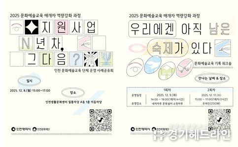 2025 문화예술교육 매개자 역량강화 과정 홍보물