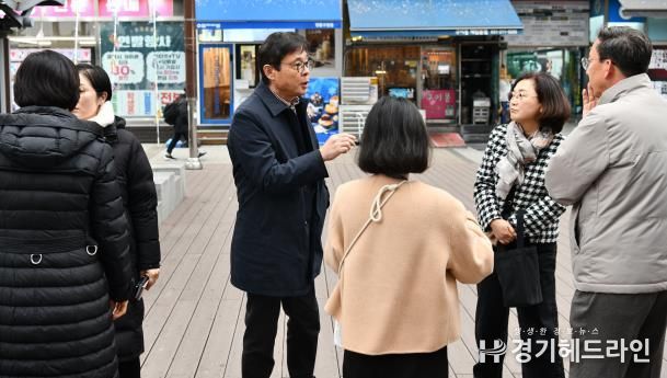 새빛만남 수원 마음을 듣다. 건의사항 반영… 보도블럭·수목 플랜터·가로등 분전함 등 정비 계획