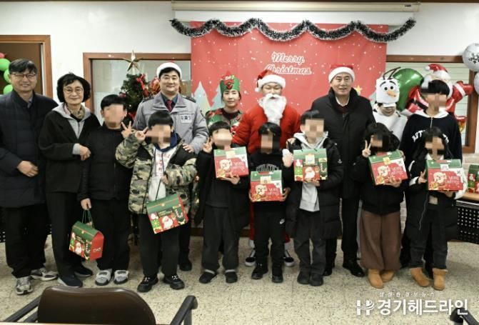 동두천시·동두천경찰서, 2025년 성탄절 맞이 아동생활시설 위문