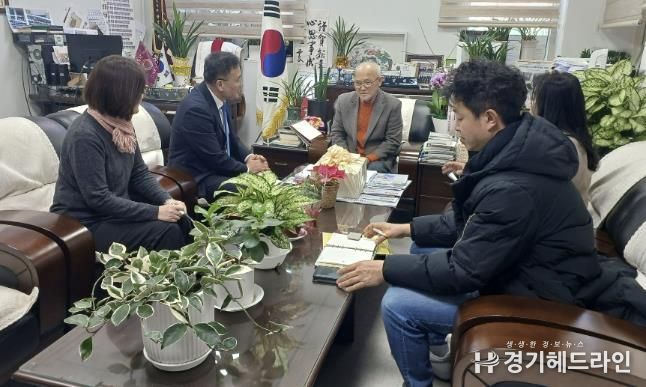 황규돈 수원시 팔달구청장, 취임 첫날 노인복지 현장 방문