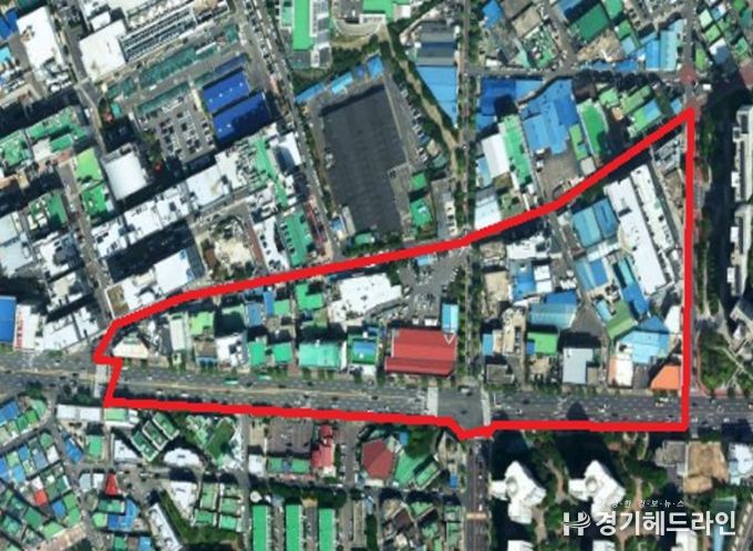 약대1지구 사업대상지