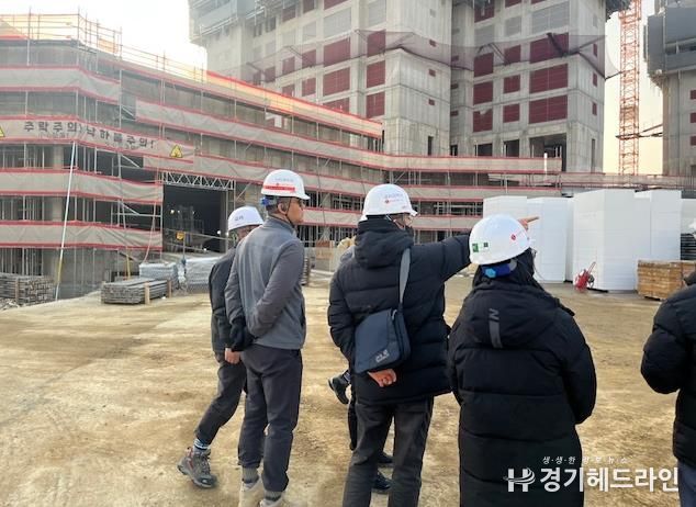 의정부시, 강풍 대응 등 공동주택 공사현장 안전관리 강화