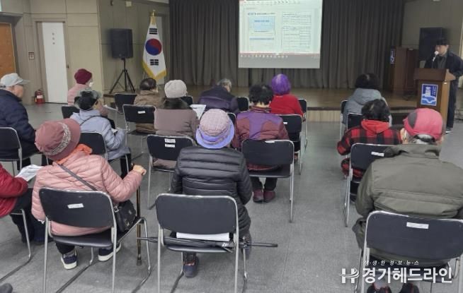 수원시 팔달구, 재활용품 수집 어르신을 위한 동절기 찾아가는 안전교육 실시