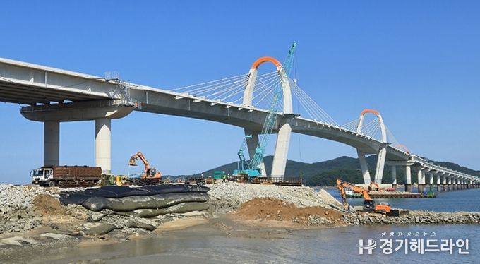영종~신도 평화도로 건설공사 교량