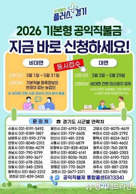 2026 기본형 공익직불금