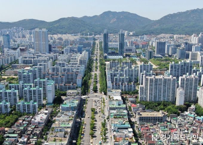 평촌신도시 전경