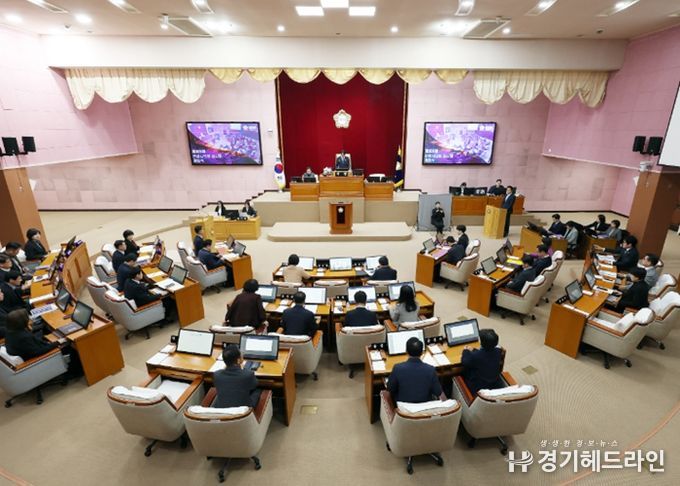 안양시의회, 제309회 임시회 개회