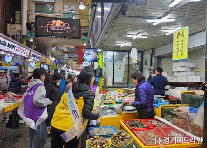 광주시보건소, 경안시장서 암 예방 캠페인 실시