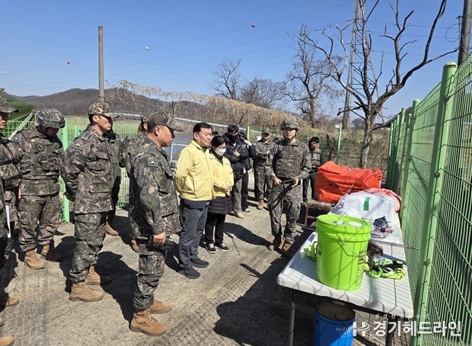 파주시, 관·군 합동 기름 유출 대응 방제훈련 실시
