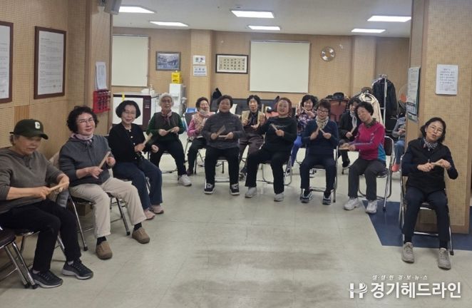 수원시 장안구, 경로당 문화교실 프로그램 운영