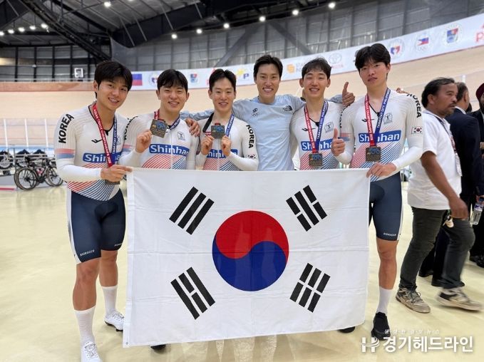 의정부시청 사이클팀 홍승민, '2026 트랙 아시아선수권대회'서 동메달 획득