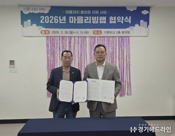 수원시 권선구 권선2동 주민자치회,‘마을 리빙랩’ 사업 협약 체결