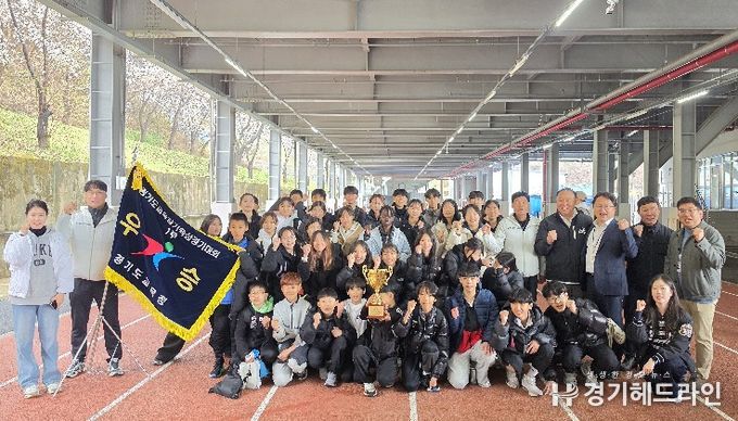 안산 육상의 투혼, 경기도 교육감기 학생육상대회 3연패